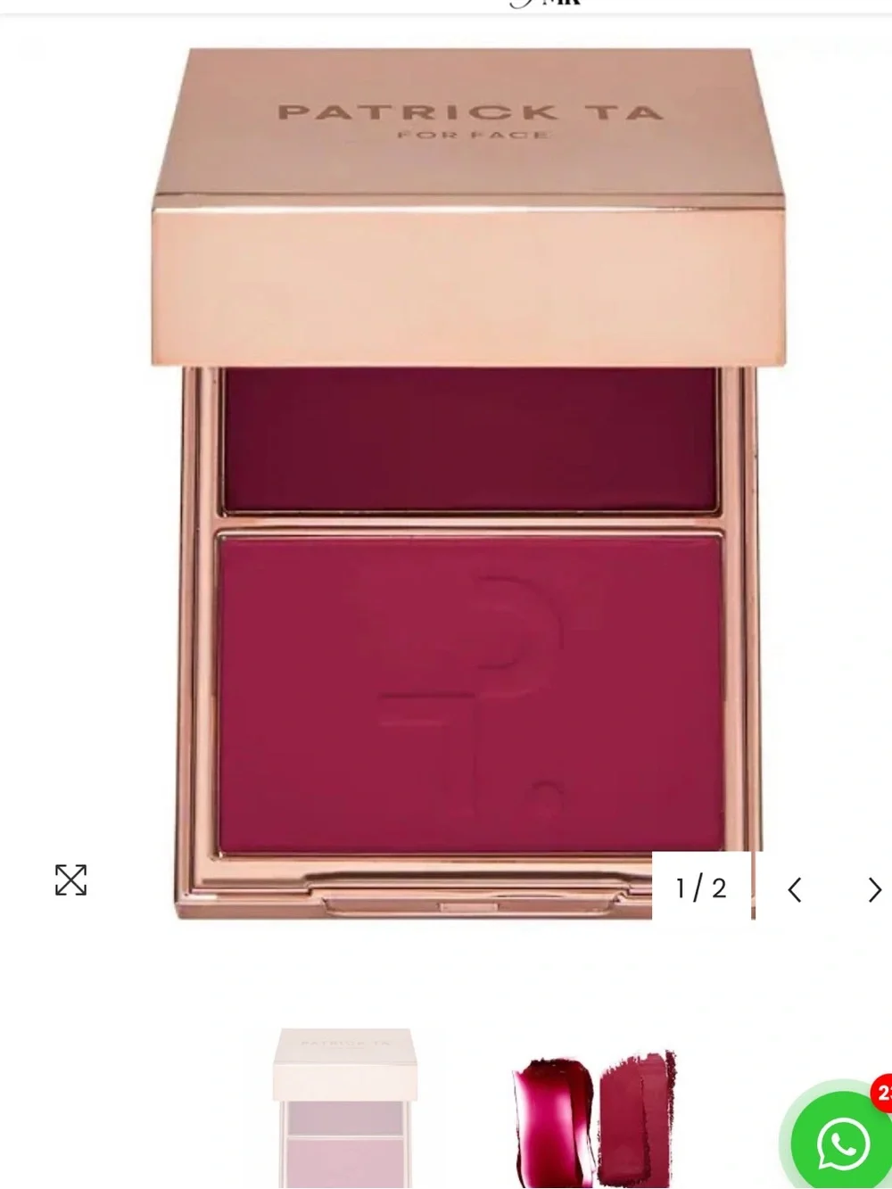 Patrick Ta Dual Major Headlines blush duo - She’s Wanted